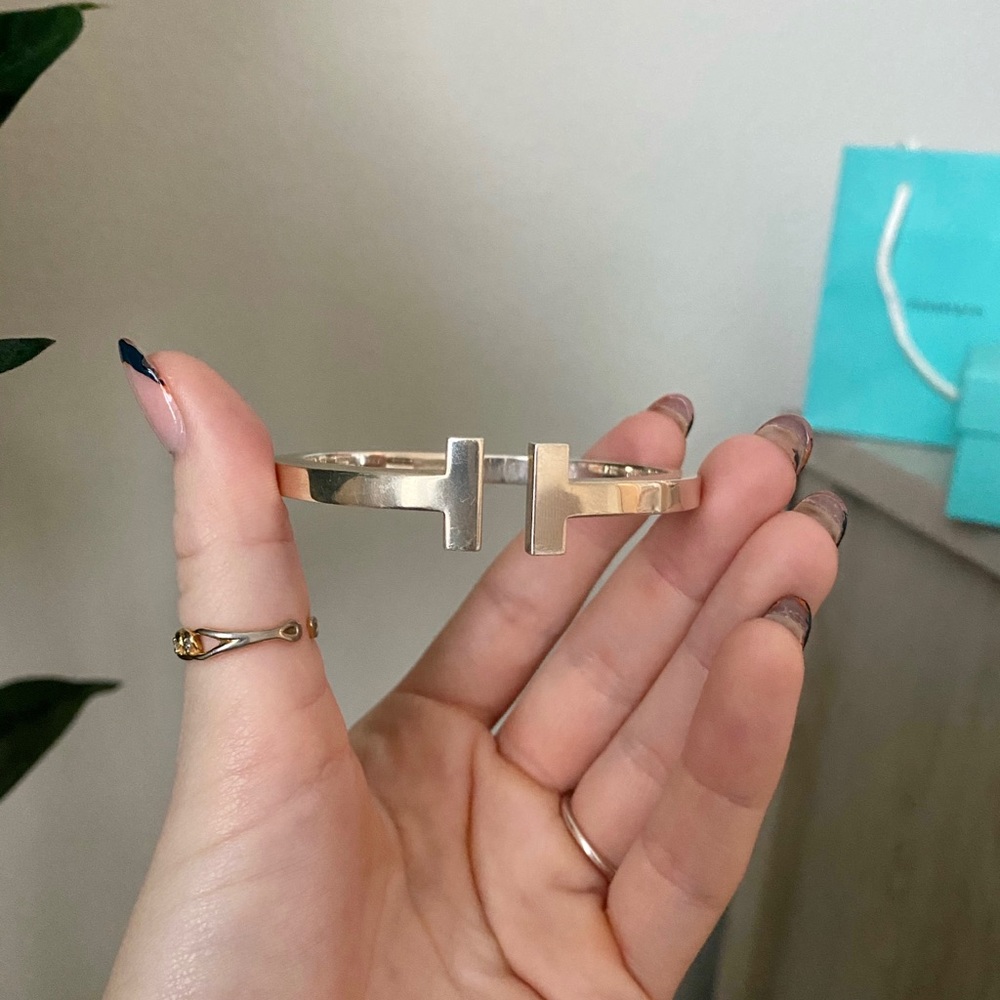 Tiffany Square T Bracelet
